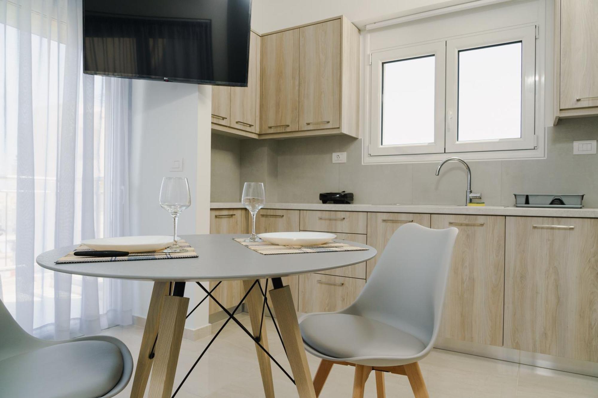 Edel Luxury Apartments Chania  Buitenkant foto